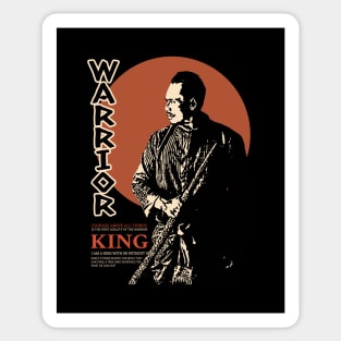 Legendary Warrior King Sticker